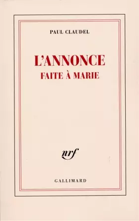 Couverture du produit · L'Annonce faite à Marie