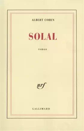 Couverture du produit · Solal