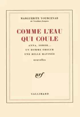 Couverture du produit · Comme l'eau qui coule