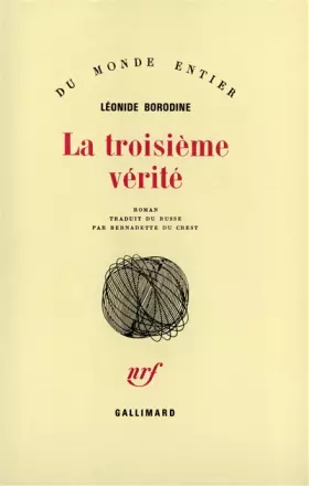 Couverture du produit · La troisième vérité