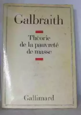 Couverture du produit · Theorie de la pauvreté de masse