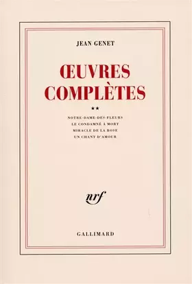 Couverture du produit · Oeuvres complètes, tome 2