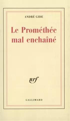 Couverture du produit · Le Prométhée mal enchaîné