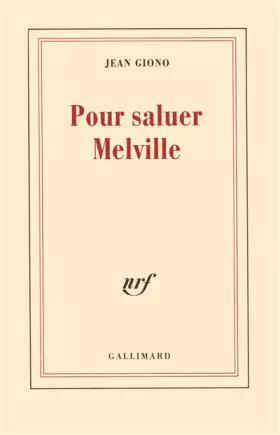 Couverture du produit · Pour saluer Melville
