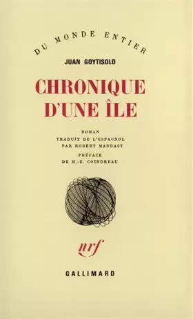 Couverture du produit · Chronique d'une île