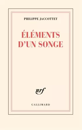 Couverture du produit · Éléments d'un songe