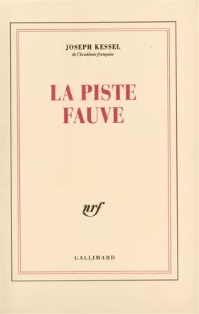 Couverture du produit · La Piste fauve