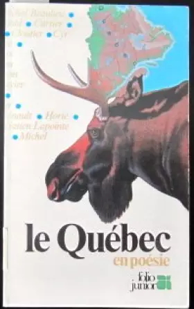 Couverture du produit · Le Québec en poésie