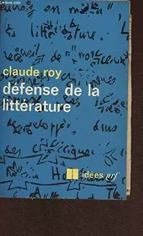Couverture du produit · Défense de la littérature