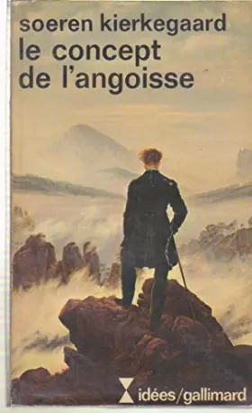 Couverture du produit · Le concept de l'angoisse