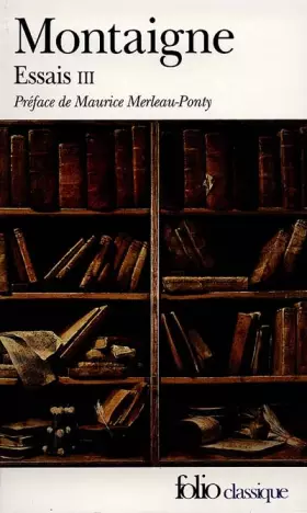 Couverture du produit · Les Essais, tome 3