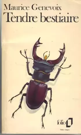 Couverture du produit · Tendre bestiaire