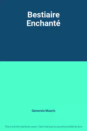 Couverture du produit · Bestiaire Enchanté