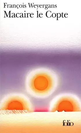 Couverture du produit · Macaire Le Copte (Folio)