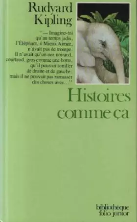 Couverture du produit · Histoires comme ca