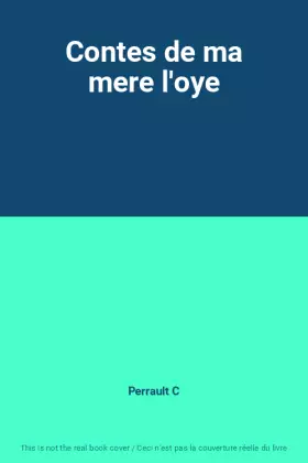 Couverture du produit · Contes de ma mere l'oye