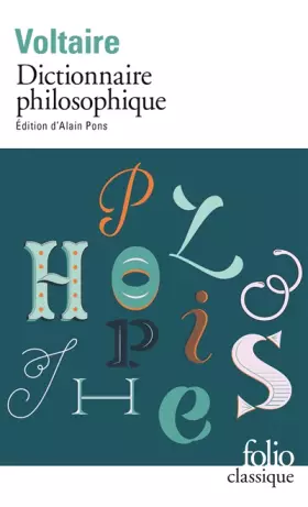 Couverture du produit · Dictionnaire philosophique