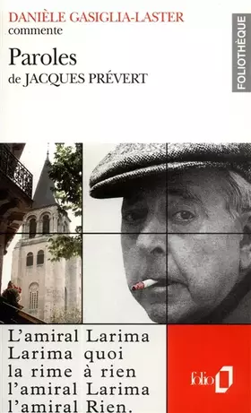Couverture du produit · Paroles de Jacques Prévert (Essai et dossier)