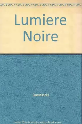 Couverture du produit · Lumiere noire