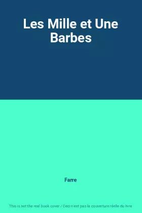 Couverture du produit · Les Mille et Une Barbes