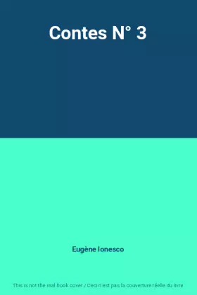 Couverture du produit · Contes N° 3