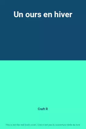 Couverture du produit · Un ours en hiver