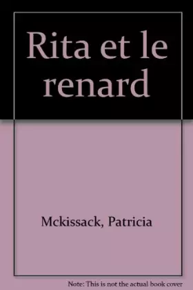 Couverture du produit · Rita et le renard