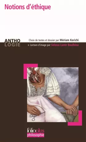 Couverture du produit · Notions d'éthique