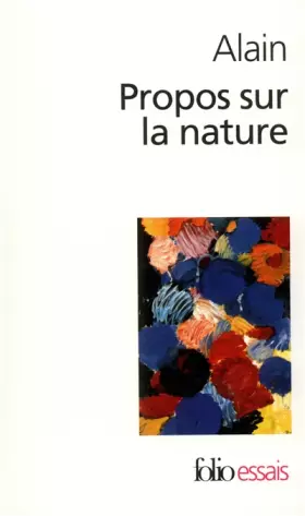 Couverture du produit · Propos sur la nature