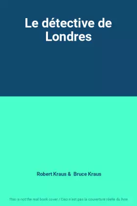 Couverture du produit · Le détective de Londres