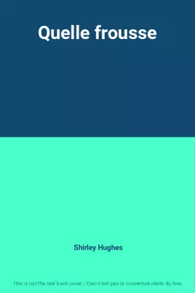 Couverture du produit · Quelle frousse