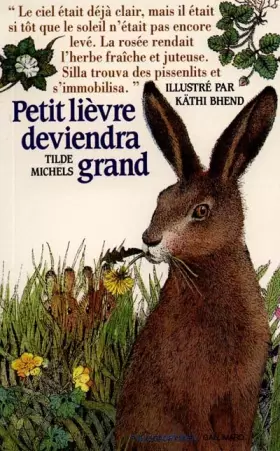 Couverture du produit · Petit lièvre deviendra grand