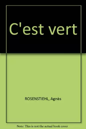 Couverture du produit · C'est vert