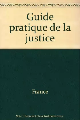 Couverture du produit · Guide pratique de la justice