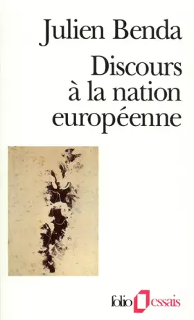 Couverture du produit · Discours à la nation européenne