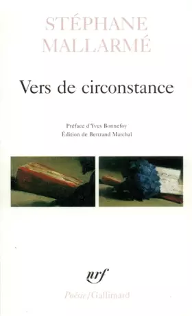 Couverture du produit · Vers de circonstance