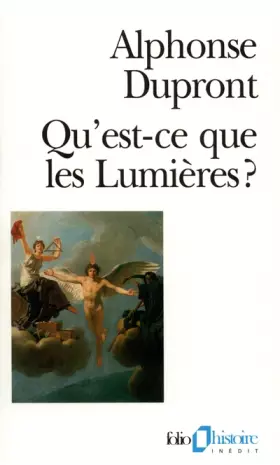 Couverture du produit · Qu'est-ce que les Lumières ?