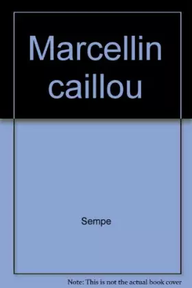 Couverture du produit · Marcellin caillou