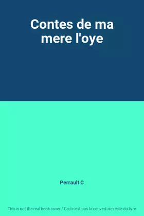 Couverture du produit · Contes de ma mere l'oye