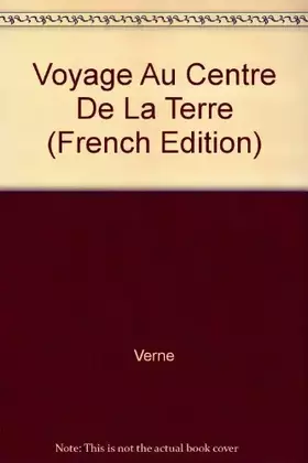 Couverture du produit · Voyage au centre de la terre