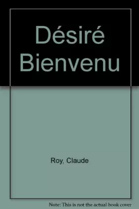 Couverture du produit · Désiré Bienvenu