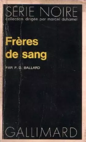 Couverture du produit · Freres de sang