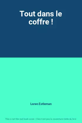 Couverture du produit · Tout dans le coffre !