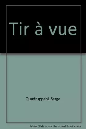 Couverture du produit · Tir à vue