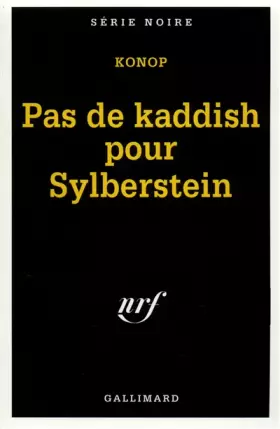 Couverture du produit · Pas de kaddish pour Sylberstein