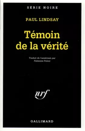 Couverture du produit · Témoin de la vérité