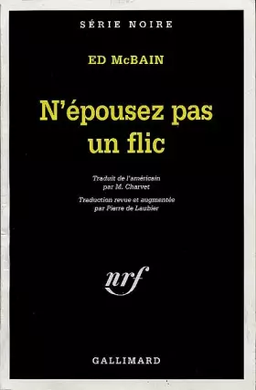 Couverture du produit · N'épousez pas un flic