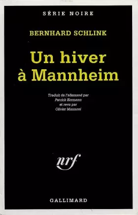 Couverture du produit · Un hiver à Mannheim