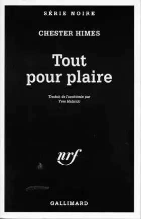 Couverture du produit · Tout pour plaire