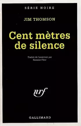 Couverture du produit · Cent mètres de silence